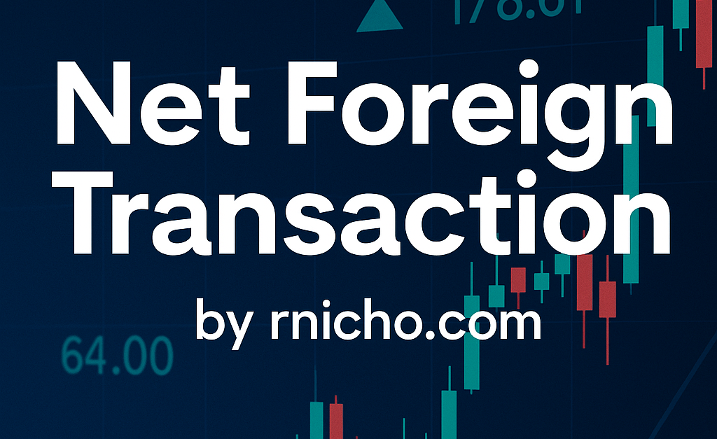Reguler Net Foreign Midday Transaction 26 Agustus 2026